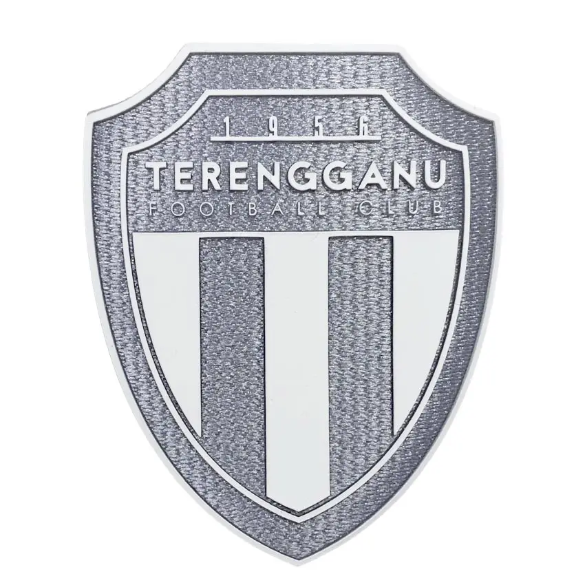 Оптовая продажа индивидуальный логотип теплопередающий силиконовый Флокированный патч для спорта