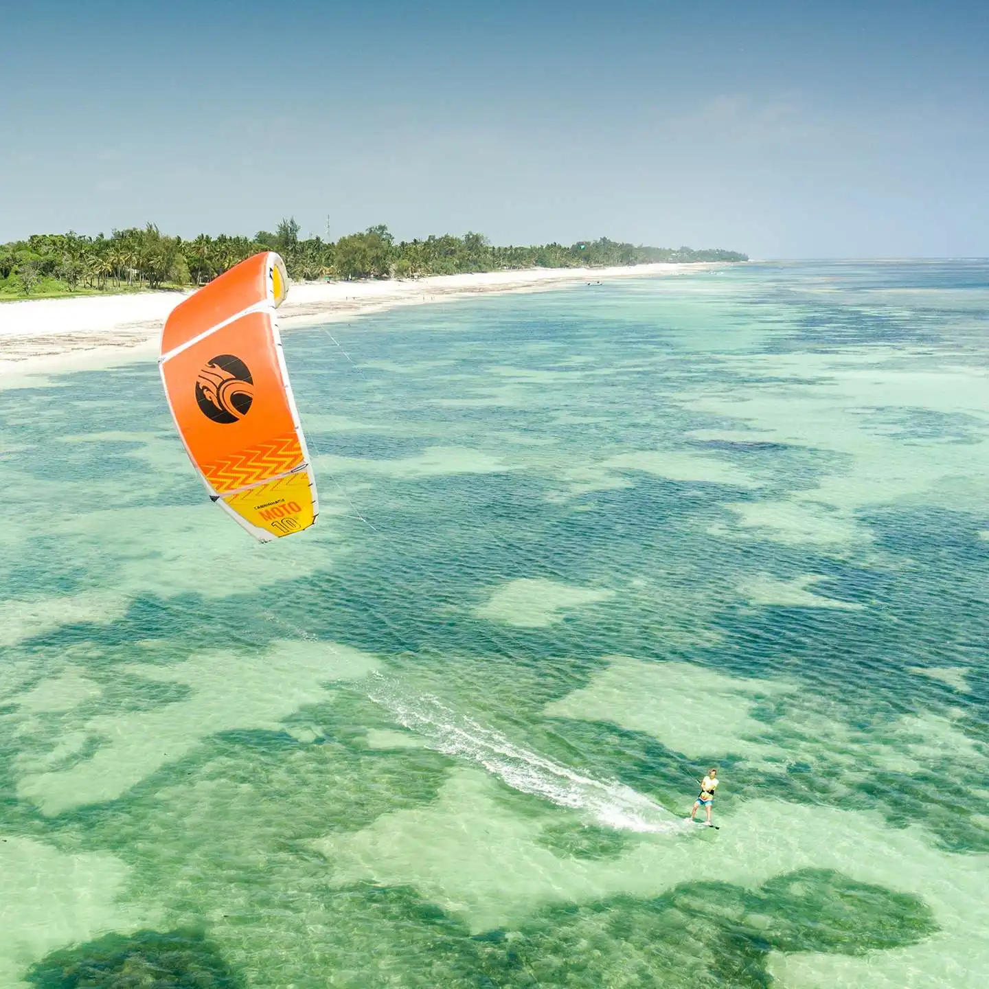 Surfkite Cabrinha MOTO 12m Orange Kite for Kiteboarding & Kitesurfing Water Sport