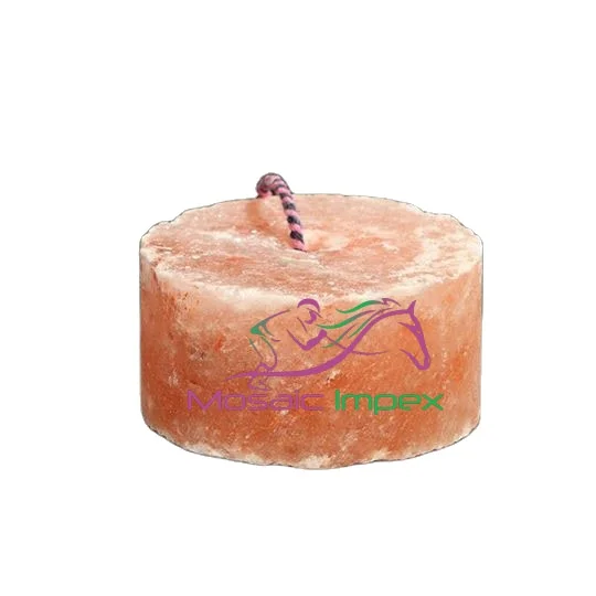 Large Horse Salt Lick with Essential Minerals - 3.3 lbs Organic Himalayan Rock Salt Lick for Horses - 5.5 lbs High-Quality Horse