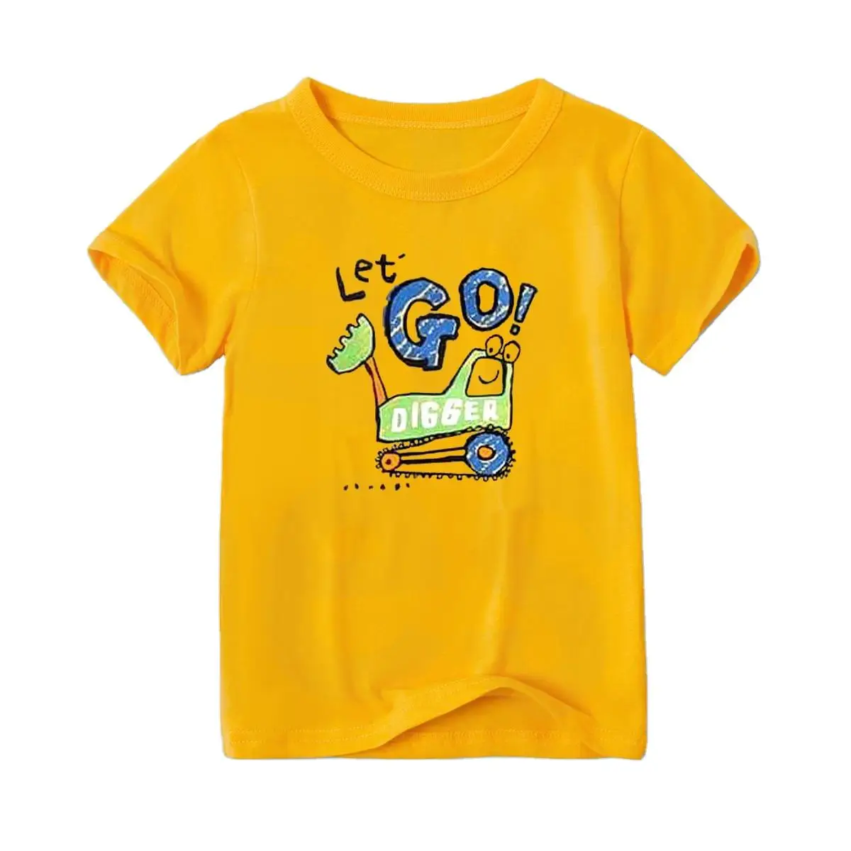 2025 New Custom Printed Kids Girls T-Shirts For Summer Season