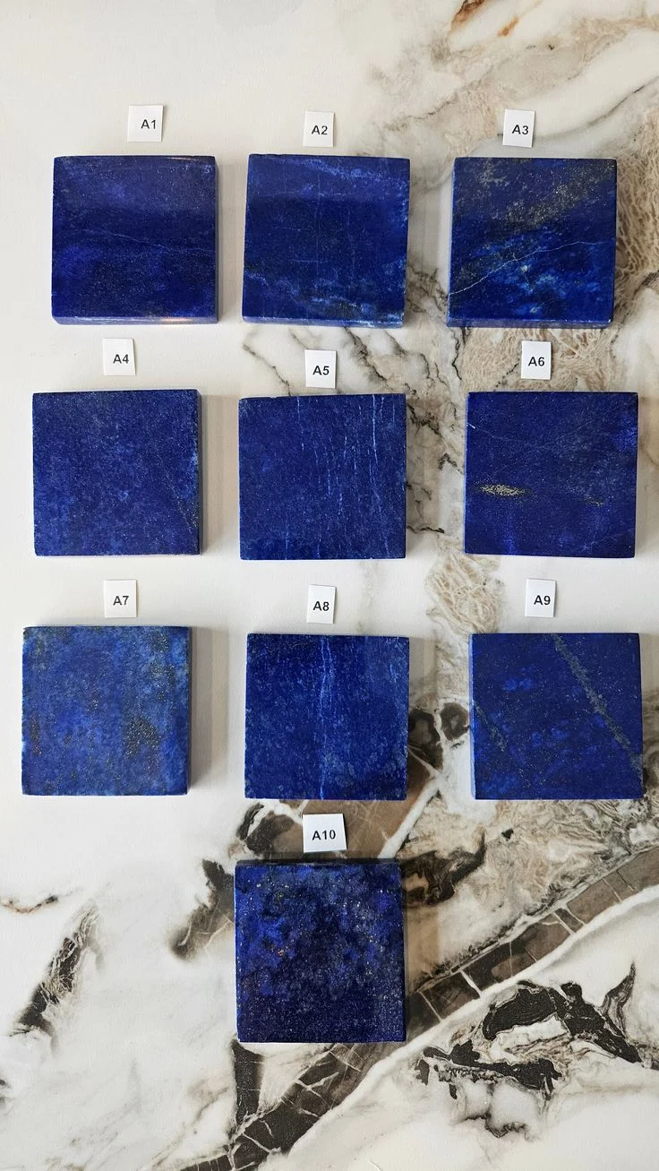 Best Quality Natural Lapis Lazuli Tile Home Decor Premium Gemstone Material for Unique Design