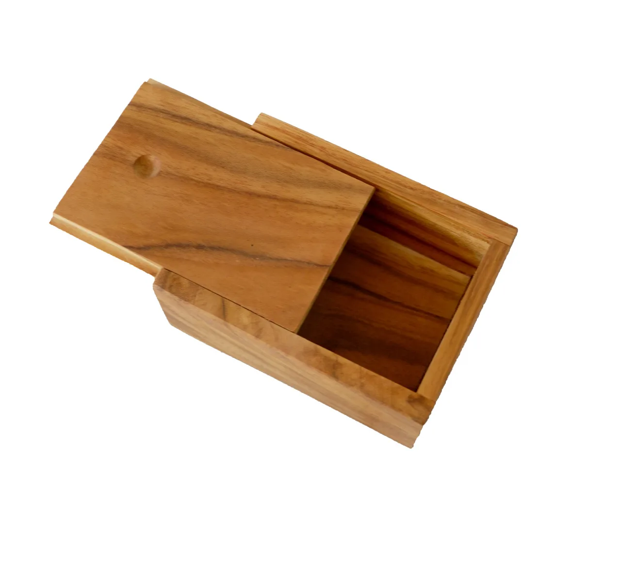 Wooden Box for Pencil Case, Cutleries, Accessories Made From Teak Wood