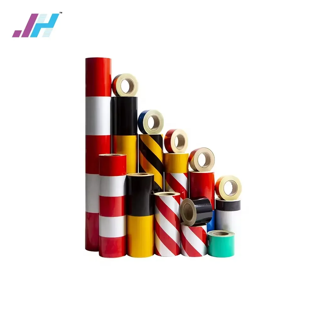 1.22*45.7m EGP PET Reflective Material Engineer Grade Prismatic Reflective Sheeting Roll For Road Traffic Safety