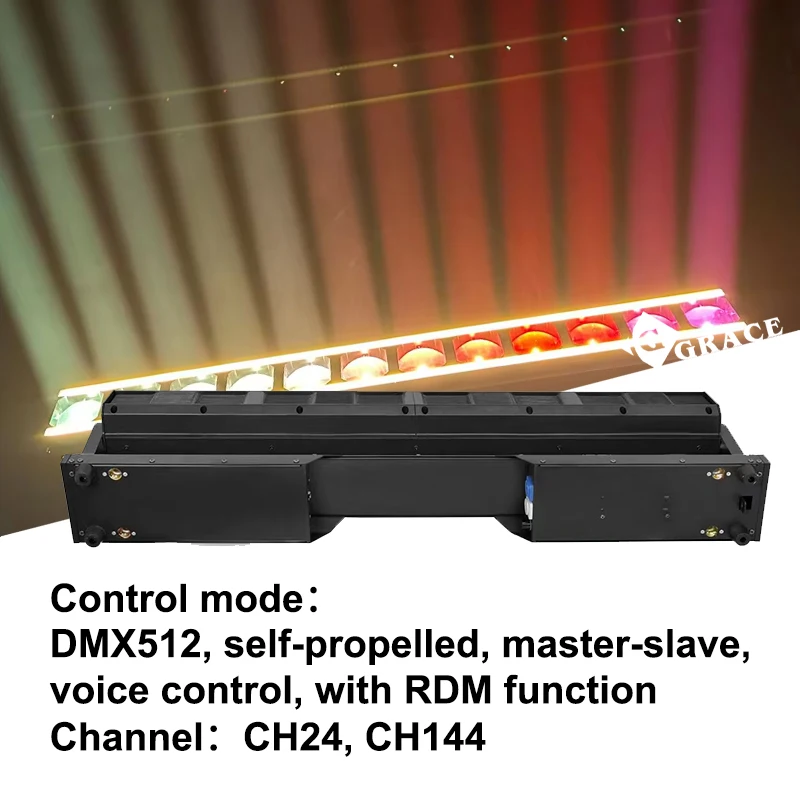 Igracelite 12x40W RGBW 4in1 LED Moving head Stage Bar Concert Stage Lighting DJ Lights