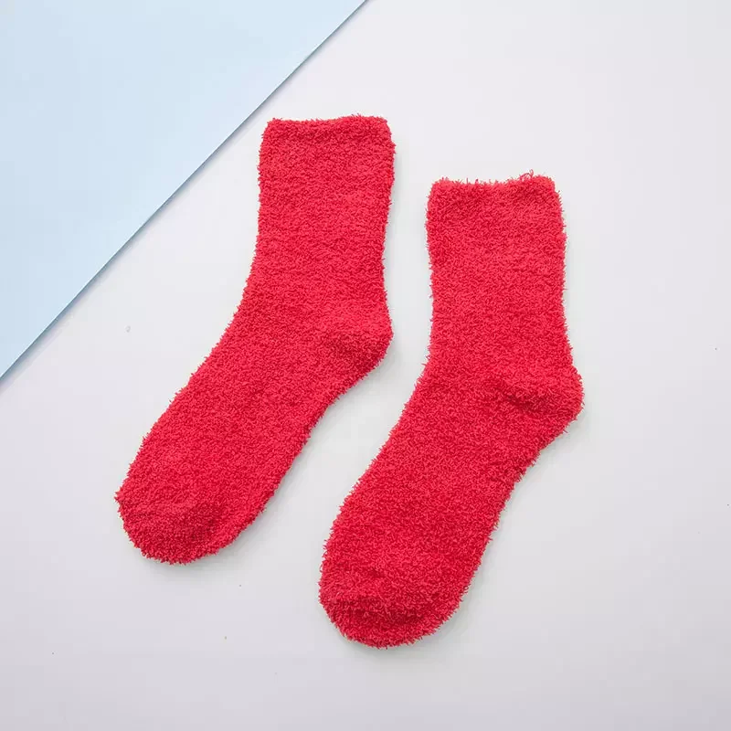 Wholesale Marino Wool Socks Thick Knit Winter Christmas Wool Sock Warm Breathable Soft Comfy Socks