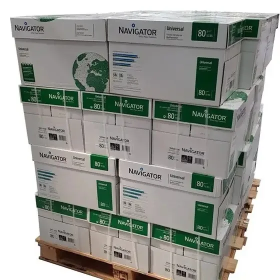 A4 size copy copier paper 80 gsm Navigator a4 size copy 80 gsm / white a4 paper/Factory Direct Sales High Quality Water