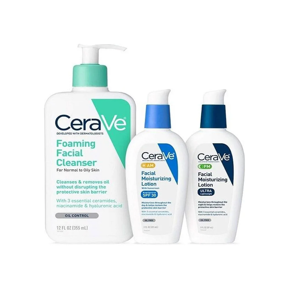 CeraVe Renewing SA Face Cleanser for Normal Skin, 8 fl oz