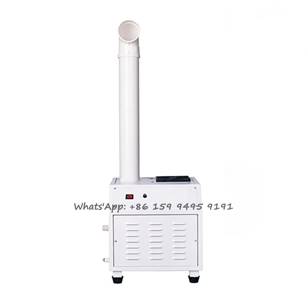 300W 220V/50Hz Industrial Battery Powered Cordless Cool Mist Ultrasonic Air Humidifier Fogging Machine For Sterilization