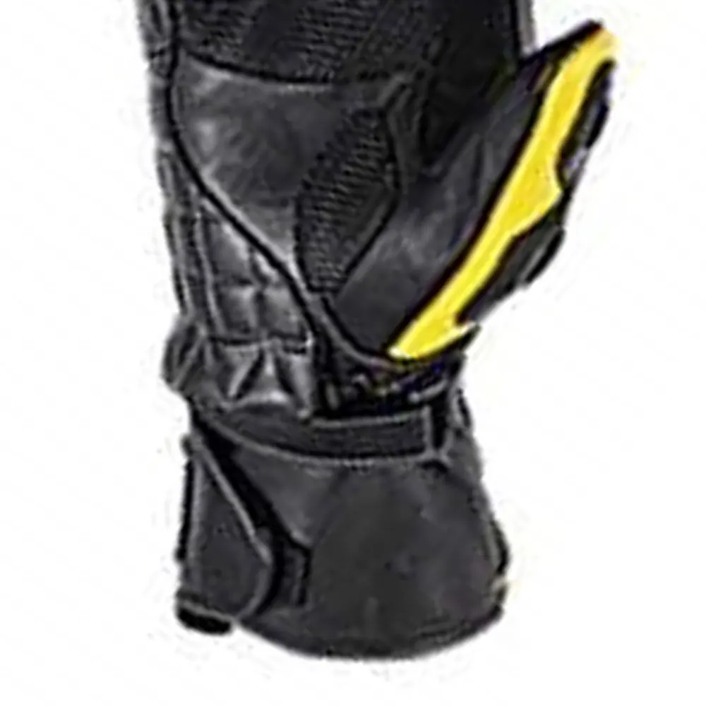 Wholesale Motorcycle leather racing gloves touchscreen High Quality With customized logo Printing Biker Branded Leather Gloves