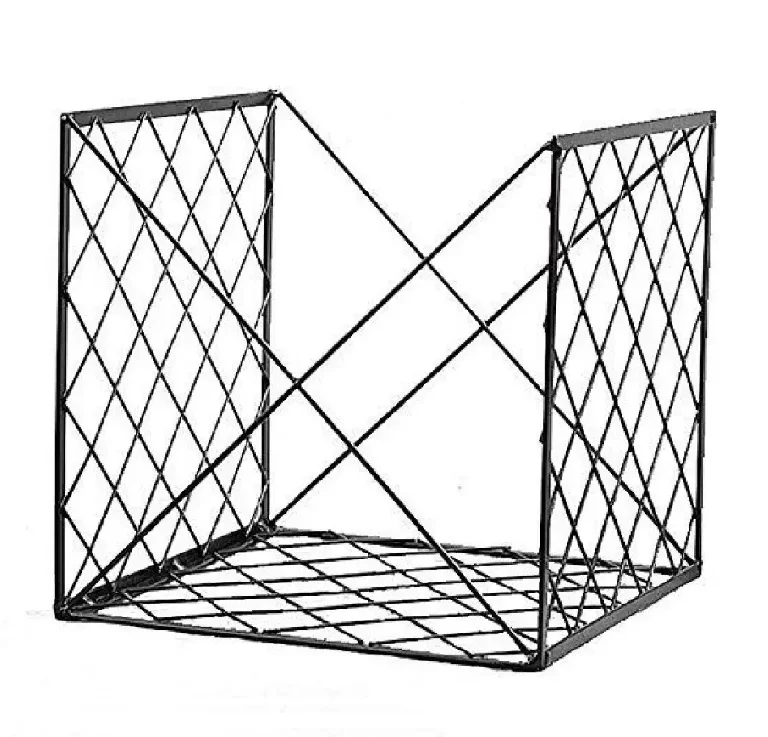 New Style Office Desktop Metal Customized Newspaper Stand Modern Design Metal Wire Countertop Magazine Rack & Holder In Hot Sale