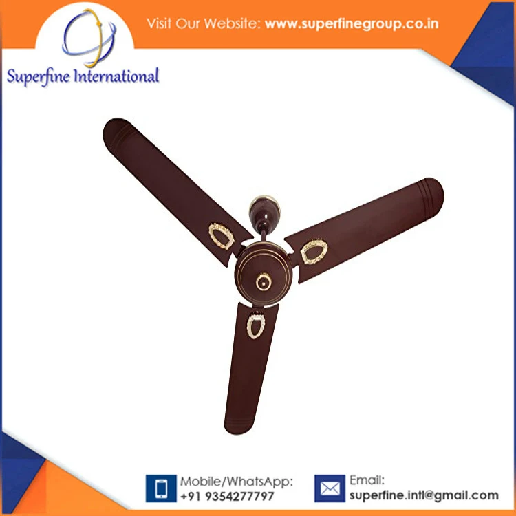 High Quality Ceiling Fan | REVE Ceiling fans 1200 mm Ceiling Fan Brown , Warranty  1 Year