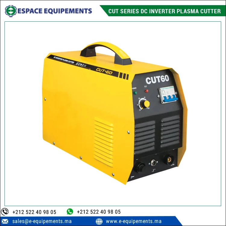 Easily and Quickly Cutting Thick Metal Plate 7.9-15KVA Rated Input Power CUT Series DC Inverter Plasma Cutter/ Cutting Machine