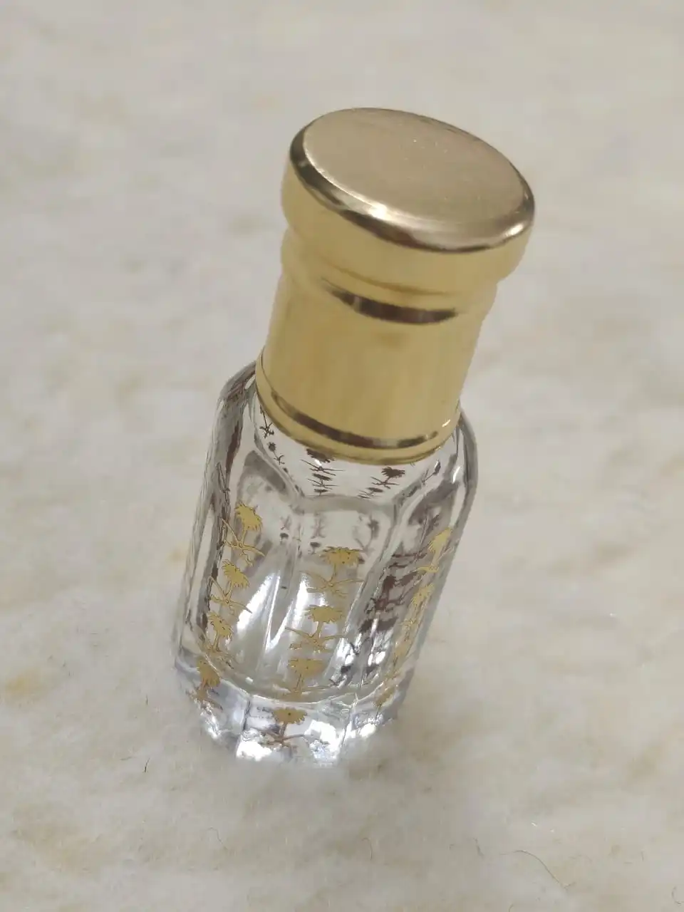 Manaal Enterprises Fancy Design 6ml 8ml Mini Small Refillable Glass Perfume Bottle Roller Glass Serum Bottle Attar Bottle