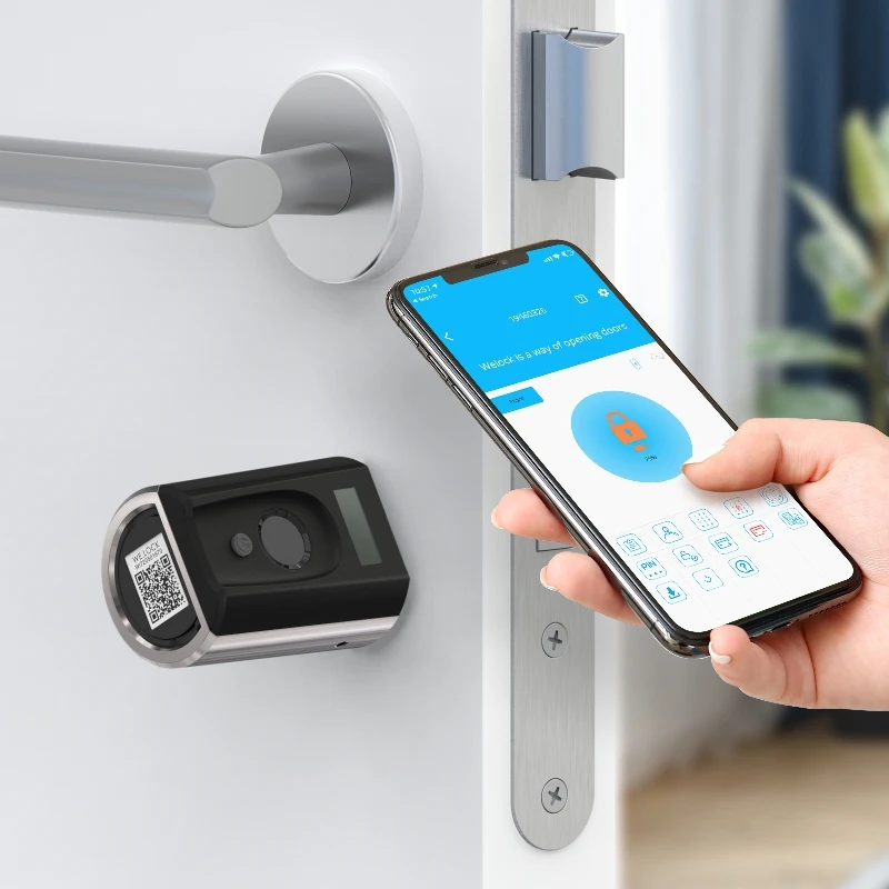 Welock дистанционный дверной замок с RFID карта + APP Резервное копирование ключ для дома и офиса Смарт цилиндр дверного замка Touch41 со сканером отпечатка пальцев