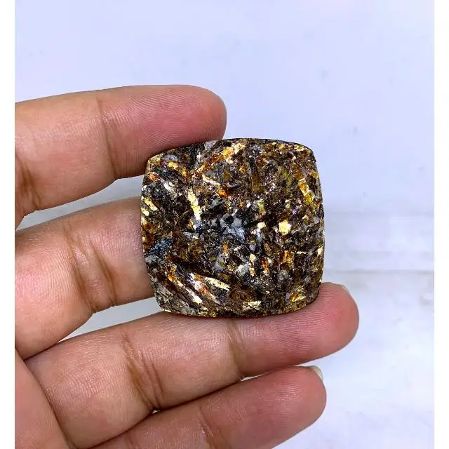 Splendid Natural Astrophyllite Druzy Loose Gemstones Cabochon Gemstones Wholesale Product Best Quality Material Jewelry Making