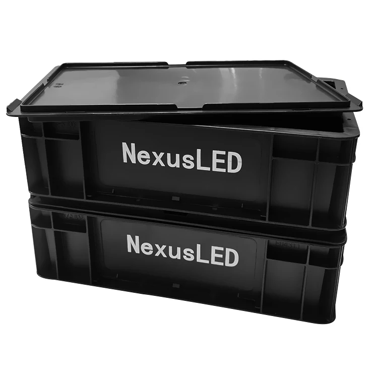 Custom Conductive ESD Storage Box with Lid Anti-static Packaging Container Box