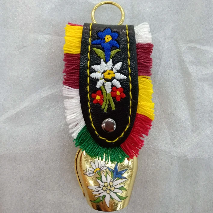 Top Sale Custom Logo Supplier Metal Small Gold Swiss Cow Bells