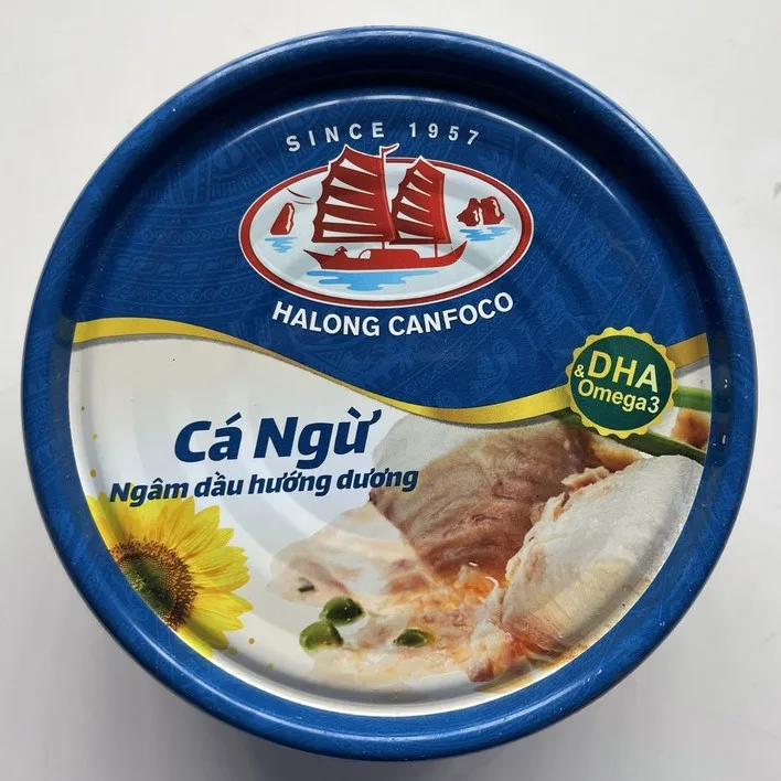 TUNA HA LONG CHUNKS IN  SUNFLOWER  OIL  TUNA IN VEGETABLE OIL - 115gr/175,  105/175gr