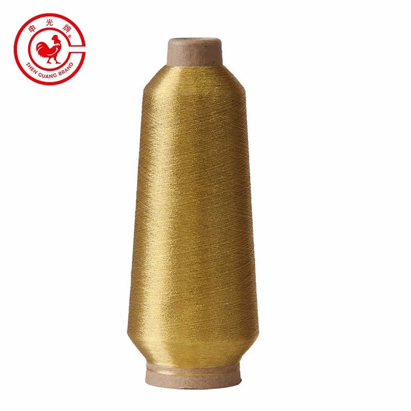 JB Type customized embroidery Metallic Yarn 150D Polyester