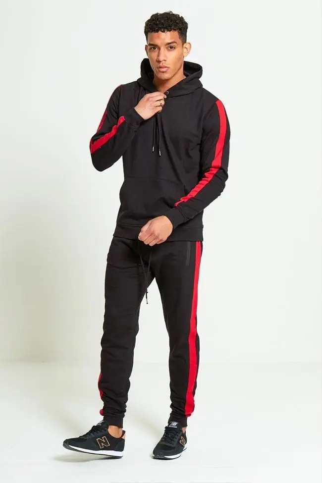 Wholesale Custom Mens Sweat Suits 2 Pieces Set Jogging Suit running gym wear Track Suit Sports Jackets Tracksuits For Men