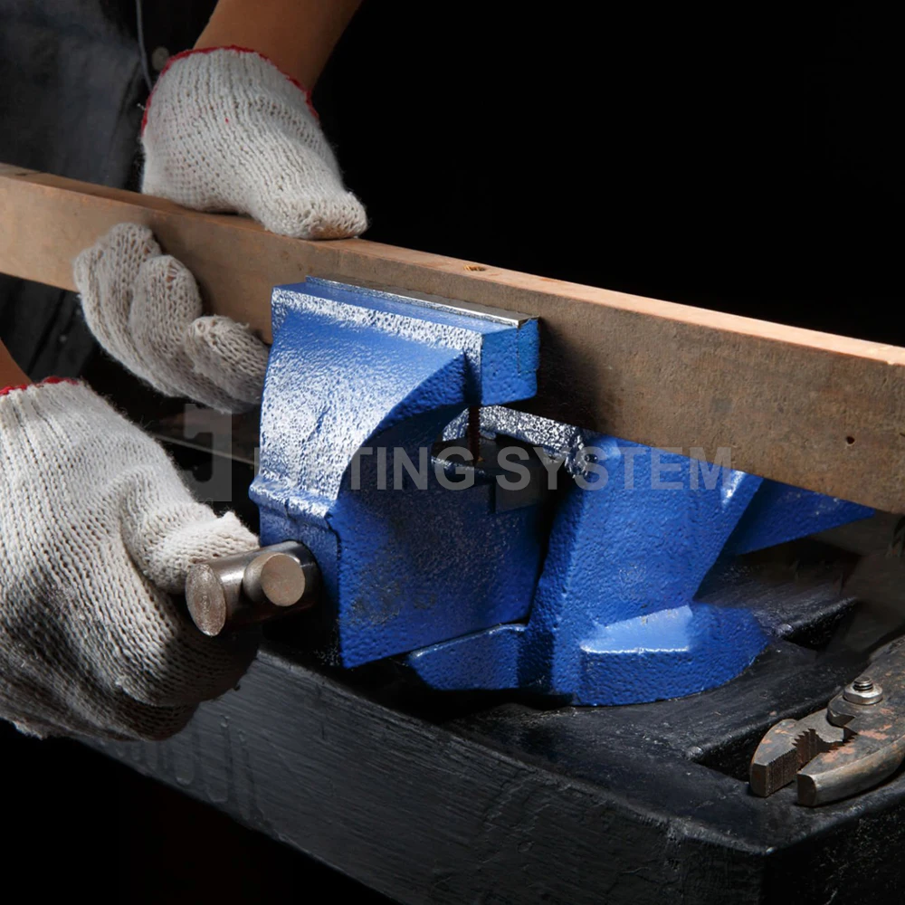 Professional Manufacturing Factory Low Price Wholesale stainless steel precast concrete anchor bench vice heavy duty