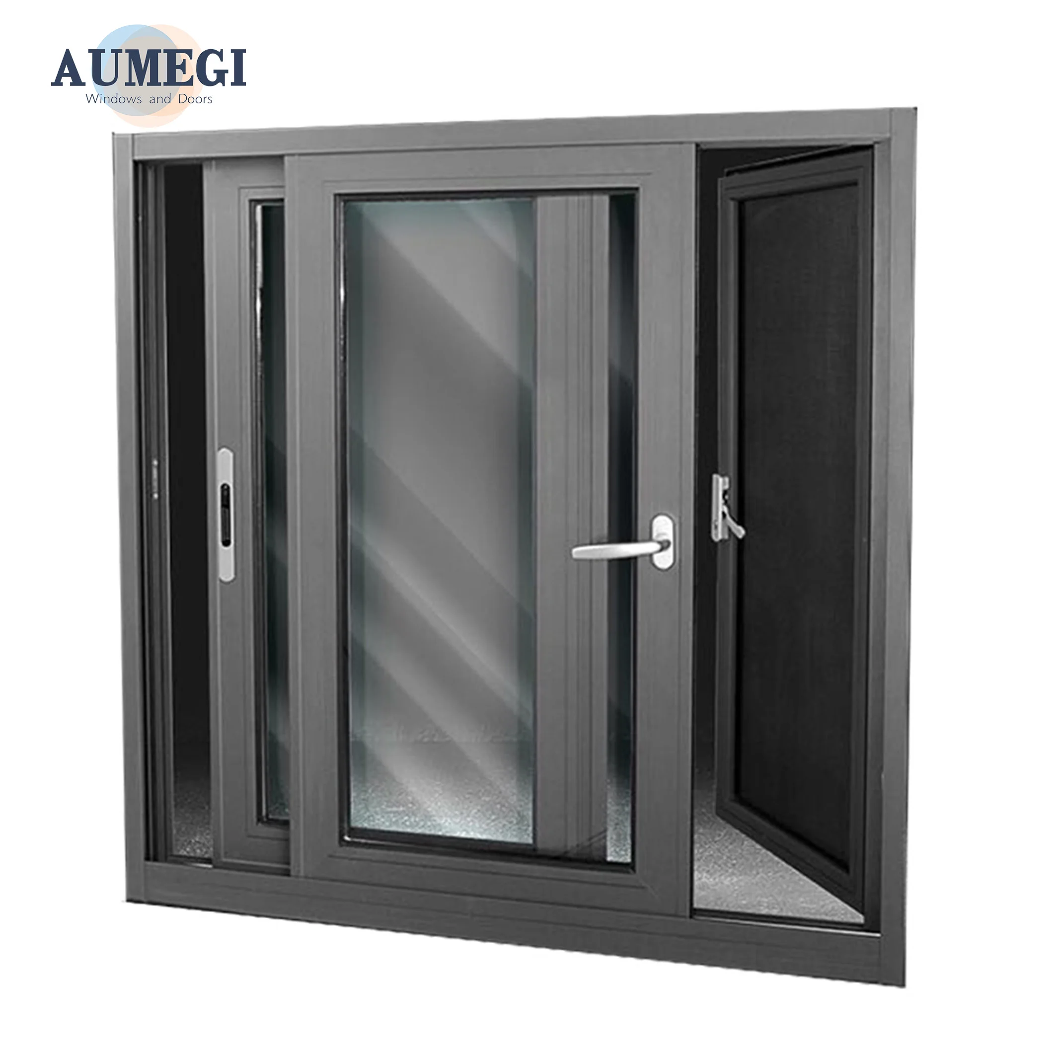 Aumegi Residential Aluminum Sliding Window Philippines Price And Design Sliding Windows With Arch Top