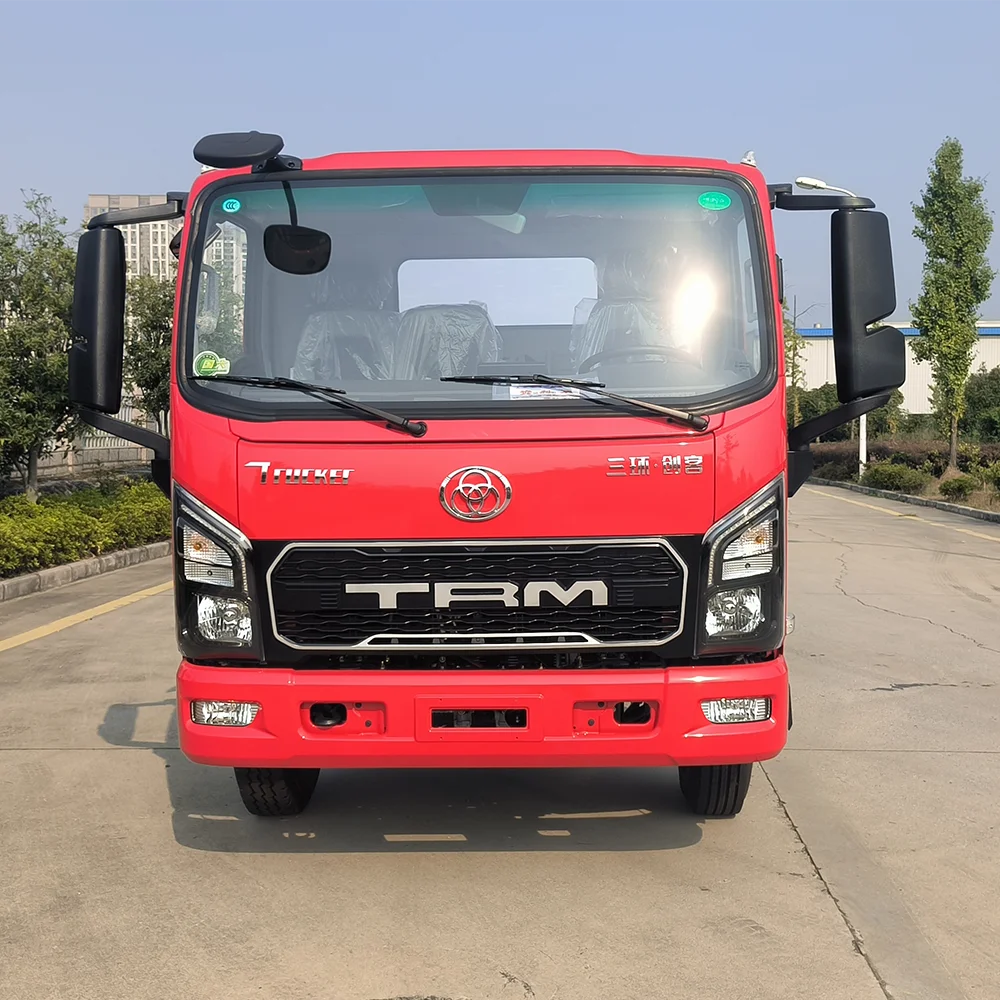 TRI-RING 4 * 2 Truck Box Type Cargo Truck, Urban Logistics Delivery Truck