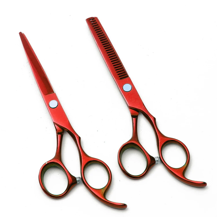 2024 Custom Design Professional Grooming Barber Scissors Stainless Steel Hair Cutting Scissors Thinning Hairdressing Scissor OEM