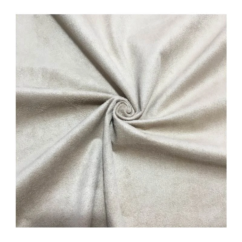 Wholesale Factory Price Customized Color Polyester Suede Bonded Knitted Fabric For Sofa Clothe