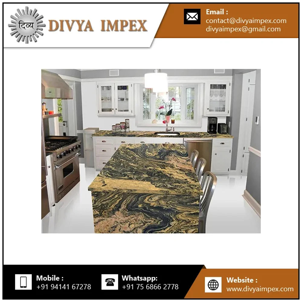 Premium Quality Calacatta  Gold Marble Stone Tiles Natural Marble Alaska Gold Granite At Lowest Price