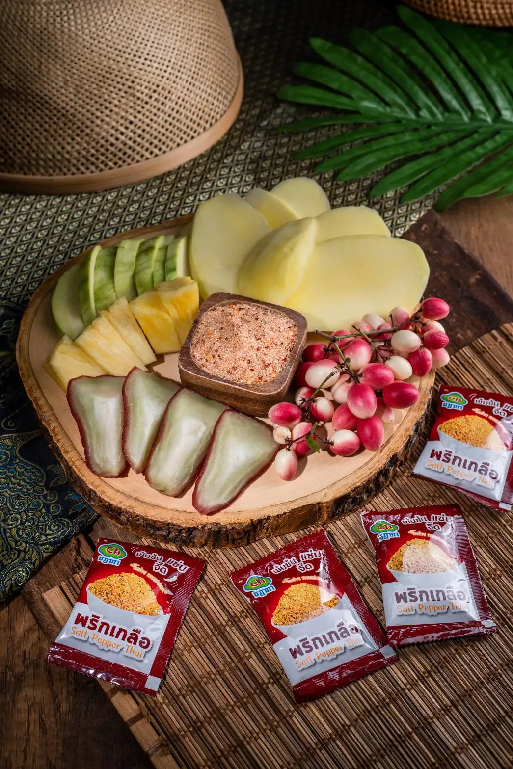 Salt Pepper Thai  Seasonings & Condiments Mixed Spices & Seasonings Blend Powder Dripping Fruits Best Quality from Thailand