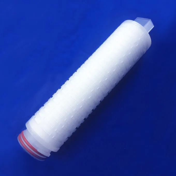 0.22 Micron PTFE/PVDF Pleated Filter Cartridge for Biopharmacetucal Water Filter