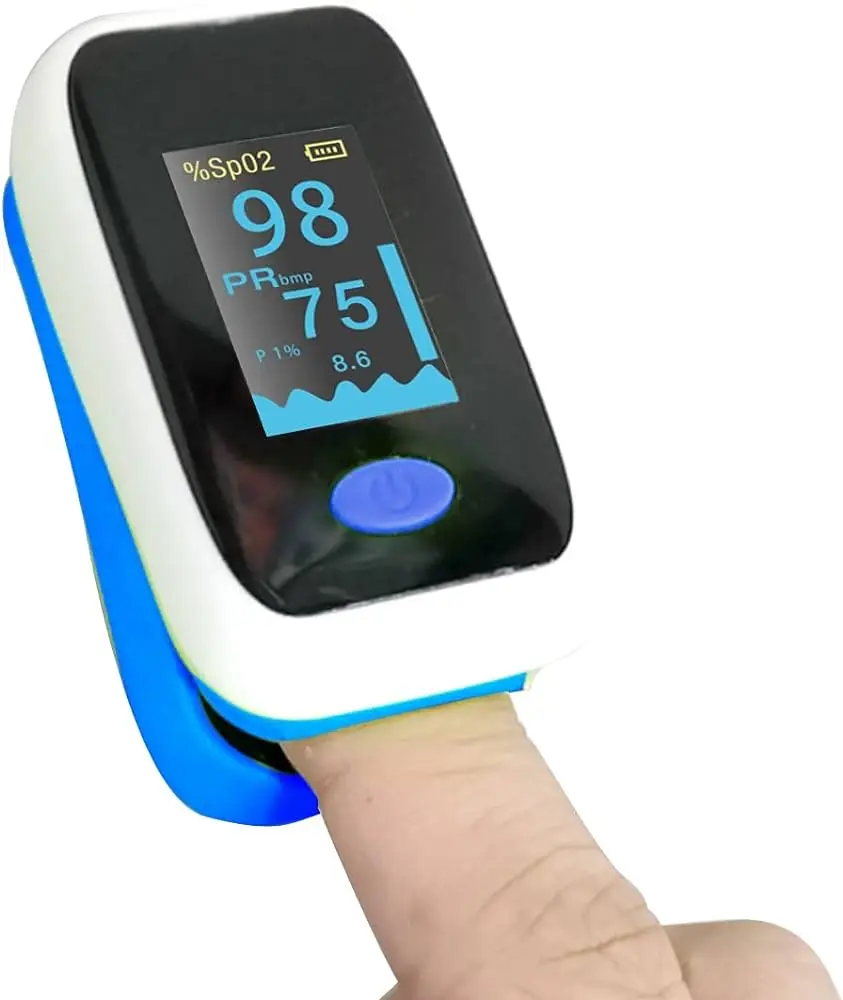 High Quality Highly Accurate LED Digital Medical Fingertip Pulse Oximeter For Measurement Of Blood Oxygen Levels And Pulse
