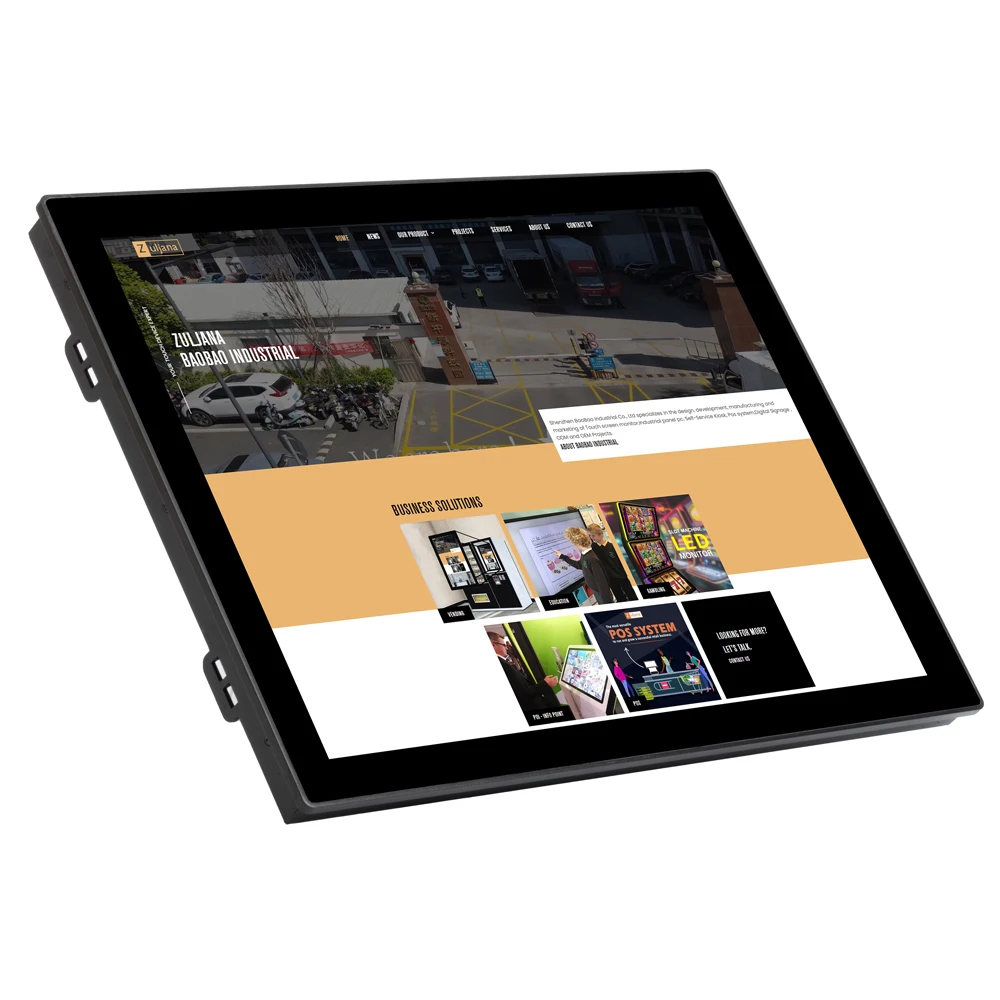 Промышленный панельный ПК RK3288 RK3399, 15 дюймов, промышленный ПК, все в одном, компьютер для коммерческого использования