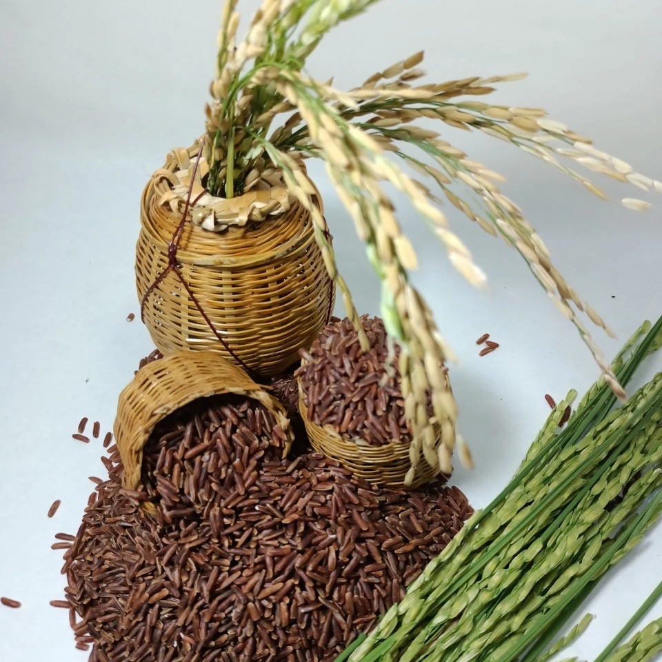 Seven Mountain Rice Long grain Red Cultivation Type ISO 22000 HACCP GMP Certification