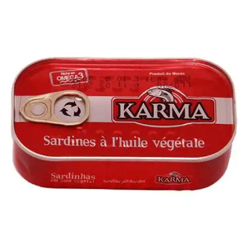 Canned sardines in vegetable oil for sale