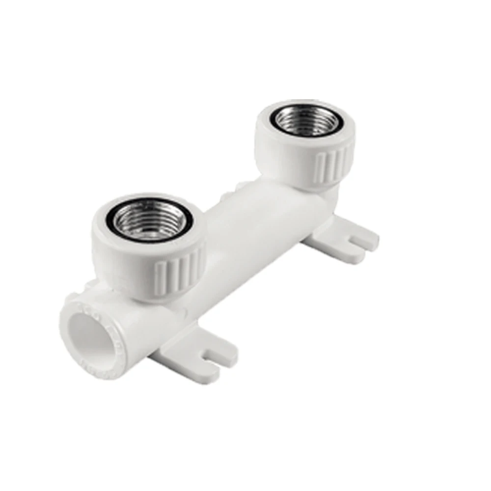 Pprc Bidet Connect White color ppr double elbow pipe fittings  polypropylene water pipe fitting accessories plastic bridge bend
