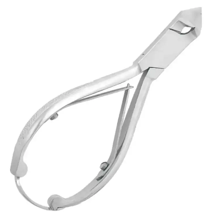 Professional stainless steel Moon Shape Toe Nail Clipper Podiatry Chiropody Thick Nail Cutter With sharp blade