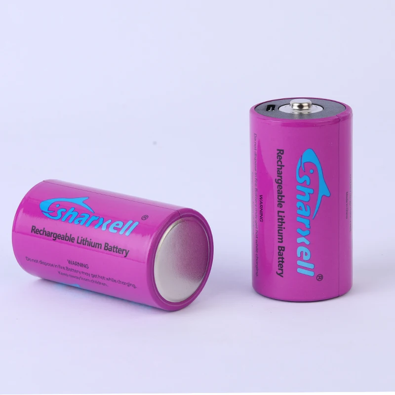 Usb аккумуляторная батарея D/lr20 1,5 В 9200mwh Type-c порт зарядки литий-ионный Usb быстрая зарядка батареи