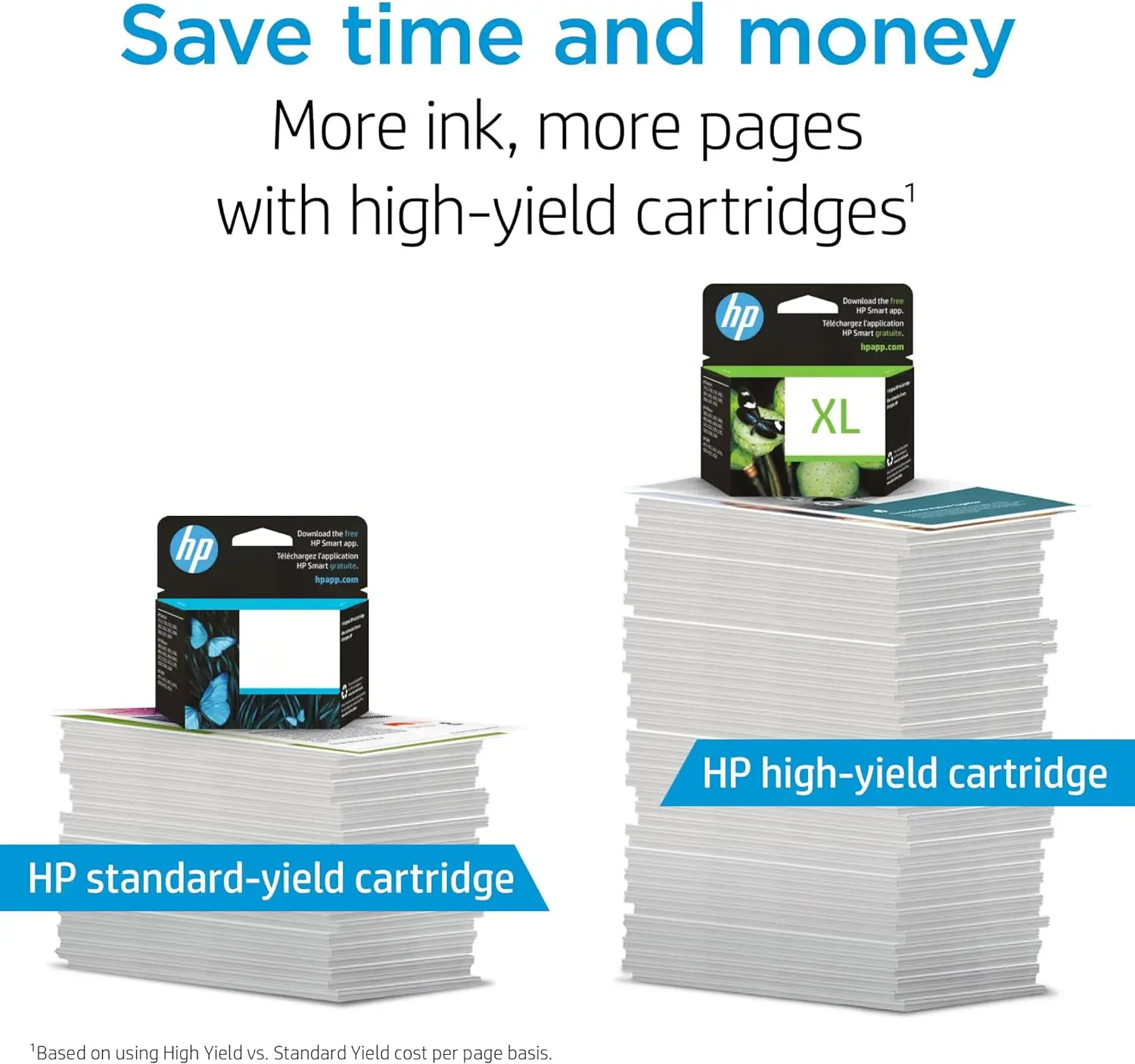 Black Ink Cartridge | Works With HP Desk Jet 1255 2700 4100 Series