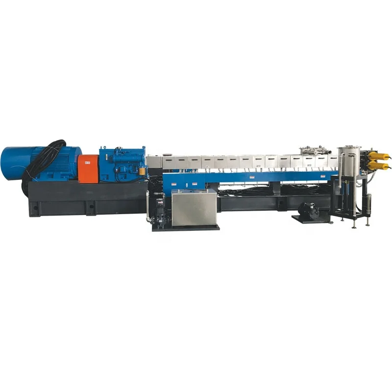 Pellet Granulator Machine  Plastic Pelleting Twin Screw Extruder