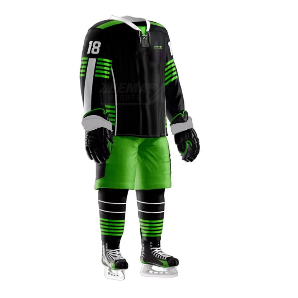 Лучшая качественная дизайнерская хоккейная форма профессиональная на заказ Молодежная