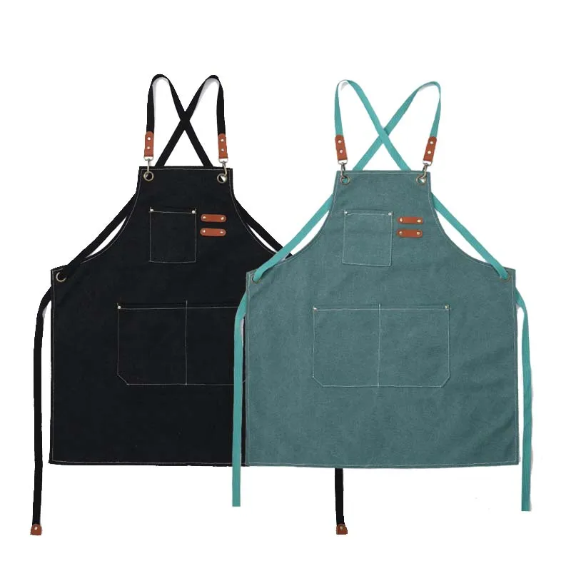 Personalized Printed Bartender Workshop Used Waterproof Oxford Halterneck Apron