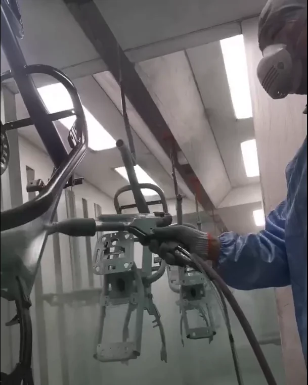 Ручной электростатический пистолет для порошкового покрытия