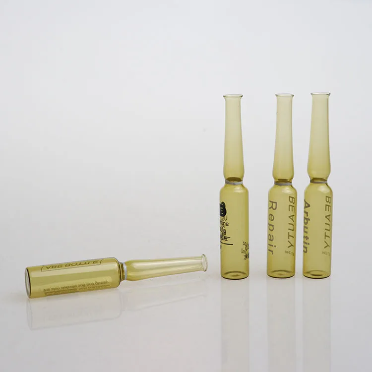 1ml 2ml 3ml 5ml 10ml injection molding glass ampoule medical amber glass ampoule