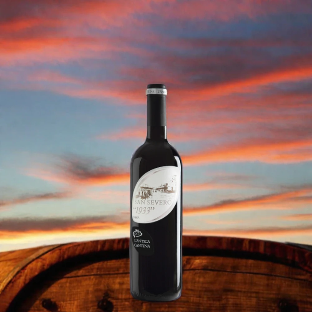 Итальянский Бестселлер Montepulciano San Severo DOP красное Фруктовое вино по сухому вкусу упаковано в бутылочную коробку для использования на столе