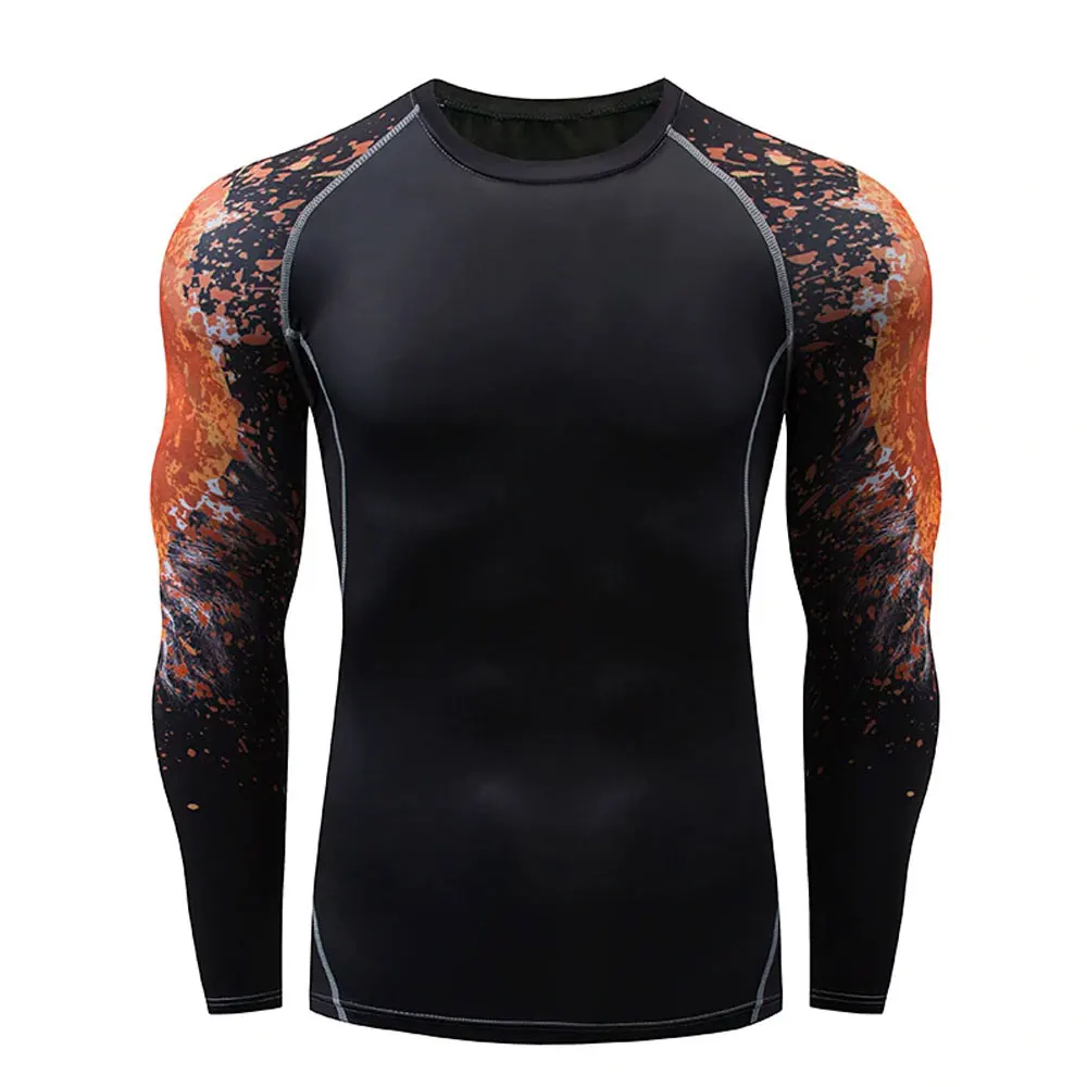 Good Quality Fight Training Gear Custom Men Rash Guard MMA Rash Guard In Reasonable Price