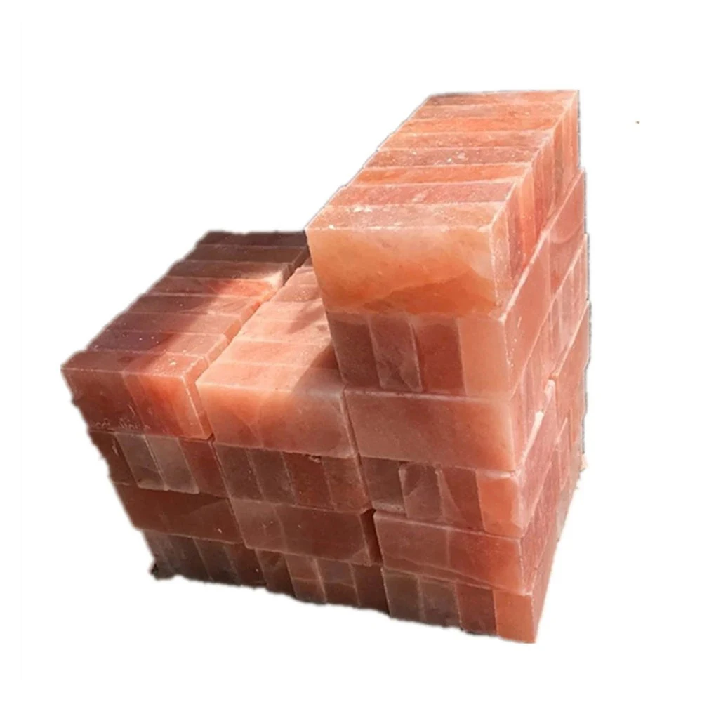 New Arrival Hand Carved Pink Rock Block Himalayan Salt Slabs Plates Bricks for Cutting /Cooking /Grilling