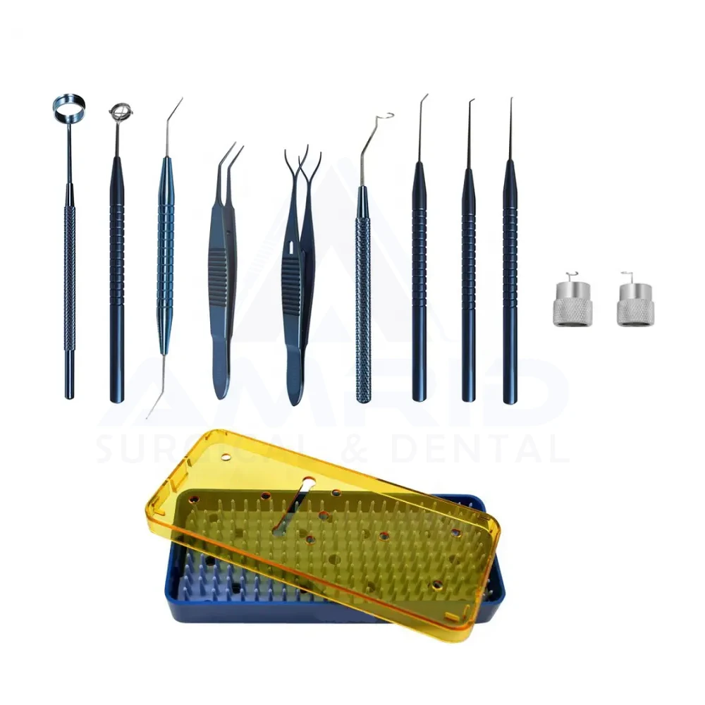 Премиальное качество набор интрароговных стромальных колец (ICSR)-титановый офтальмологический ICSR для глазной хирургии