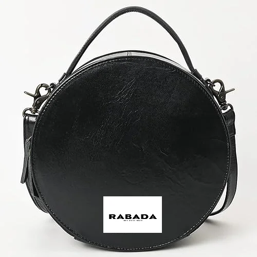 Full Black Round Bag High Quality Cowhide Floral Hand Tooled Designer Western Canteen Bag Hand Carving Bag At Best Price